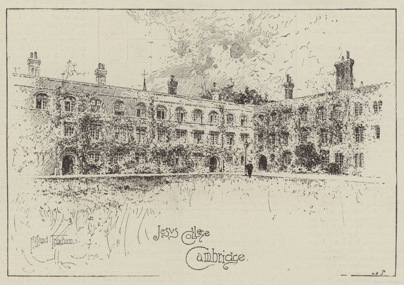 Jesus College, Cambridge da Joseph Holland Tringham