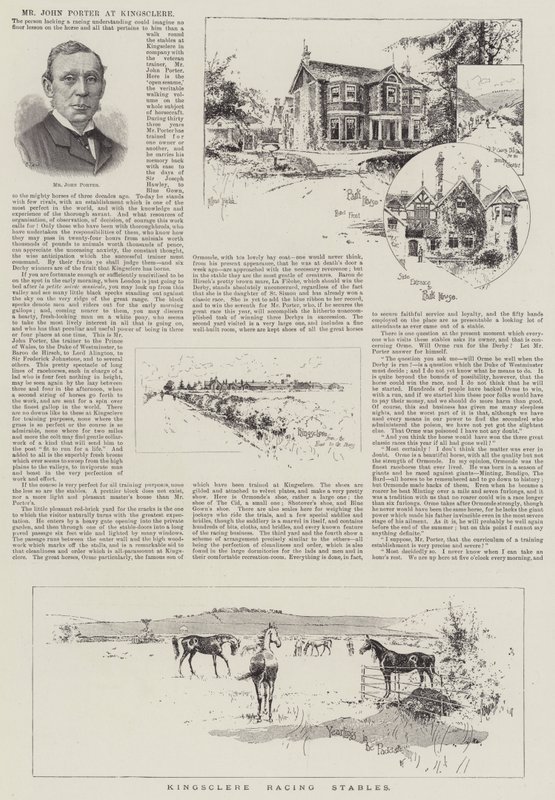 Scuderie di Kingsclere da Joseph Holland Tringham