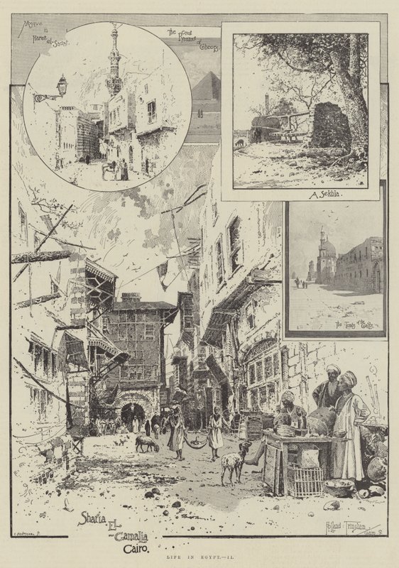 Vita in Egitto da Joseph Holland Tringham