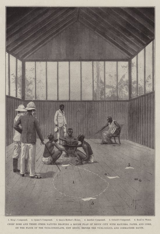 La spedizione di Benin da Joseph Holland Tringham