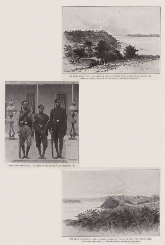 La spedizione di Benin da Joseph Holland Tringham