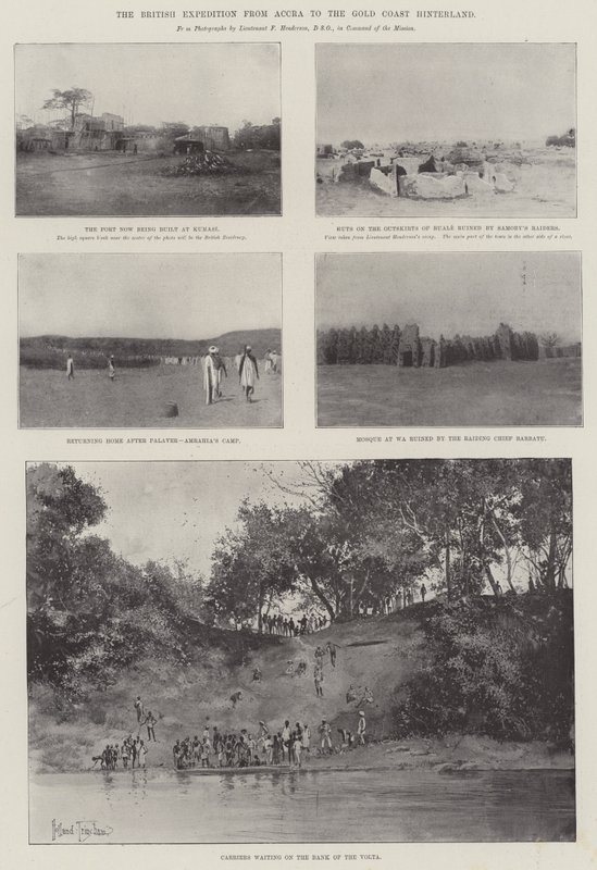 La spedizione britannica da Accra all