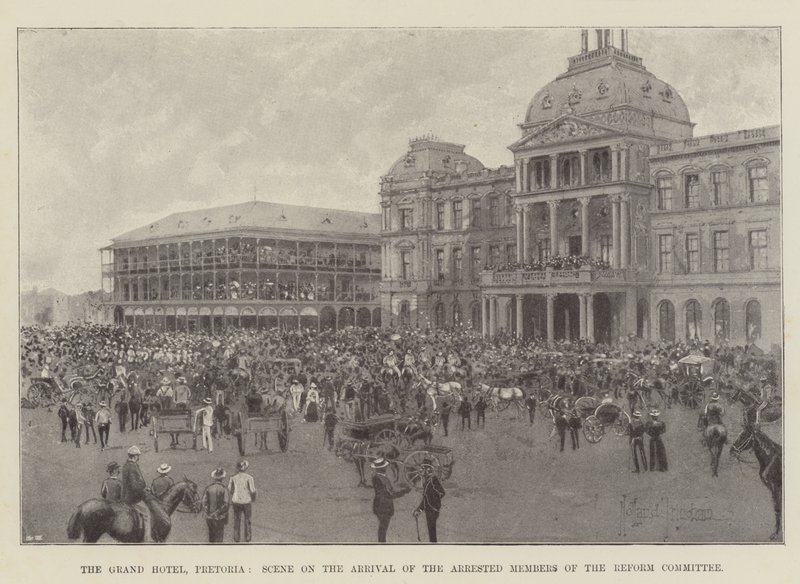 Il Grand Hotel, Pretoria, scena all