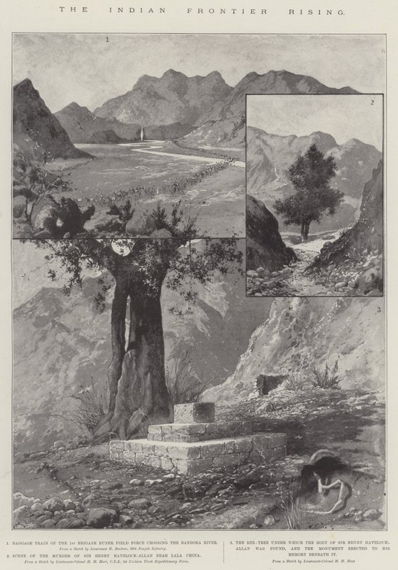 La Rivolta della Frontiera Indiana da Joseph Holland Tringham