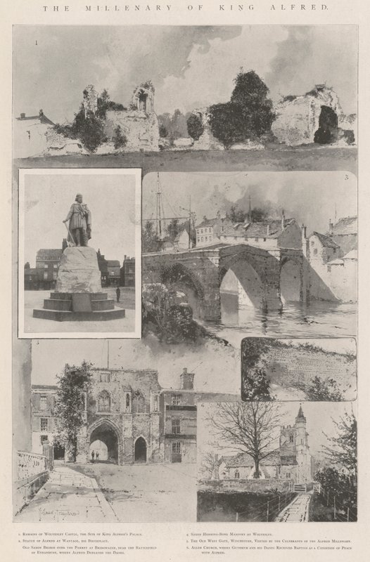 Il millenario di Re Alfredo da Joseph Holland Tringham