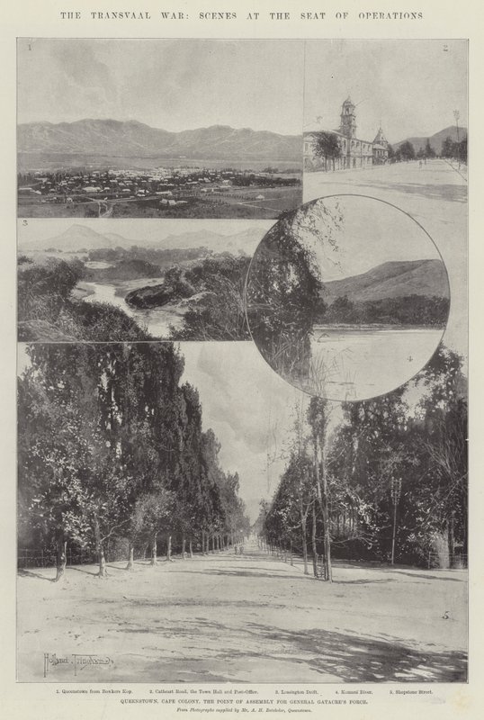 La Guerra del Transvaal, Scene al Sede delle Operazioni da Joseph Holland Tringham