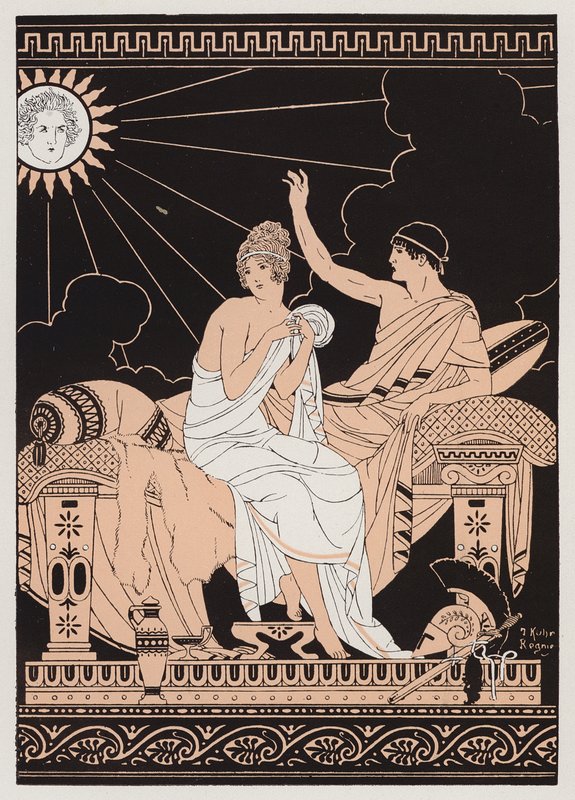 Afrodite ed Eros da Joseph Kuhn Regnier