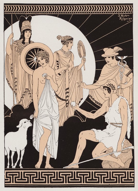 Il giudizio di Paride da Joseph Kuhn-Regnier