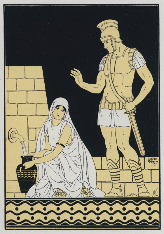 Storia di una vestale e di un fuoco spento da Joseph Kuhn Regnier
