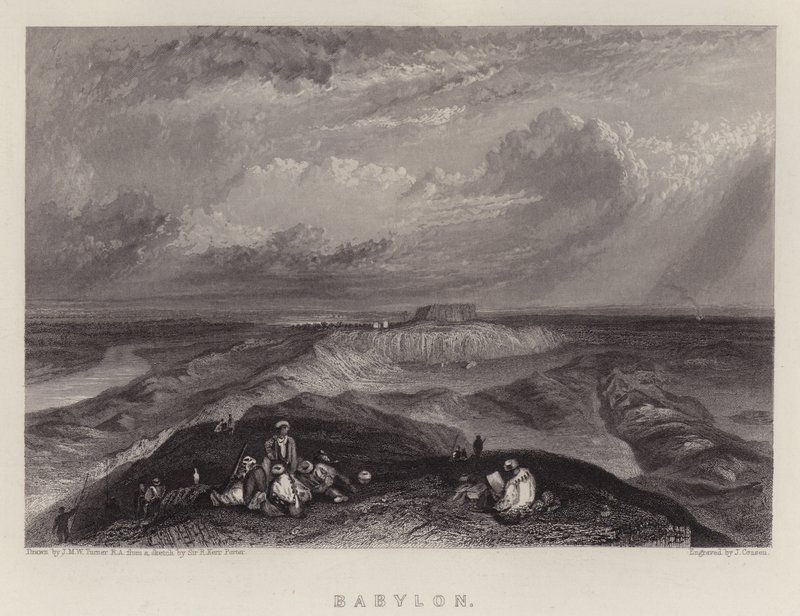 Babilonia da Joseph Mallord William (after) Turner