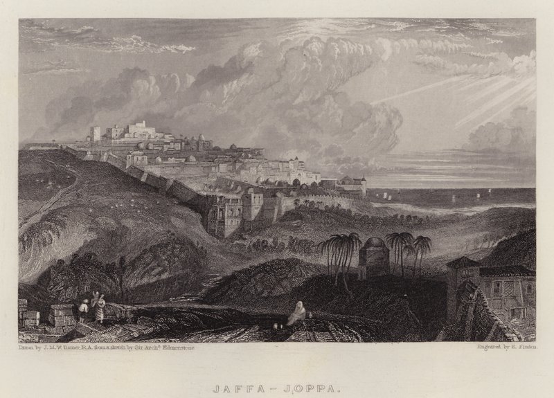 Jaffa, Joppa da Joseph Mallord William (after) Turner