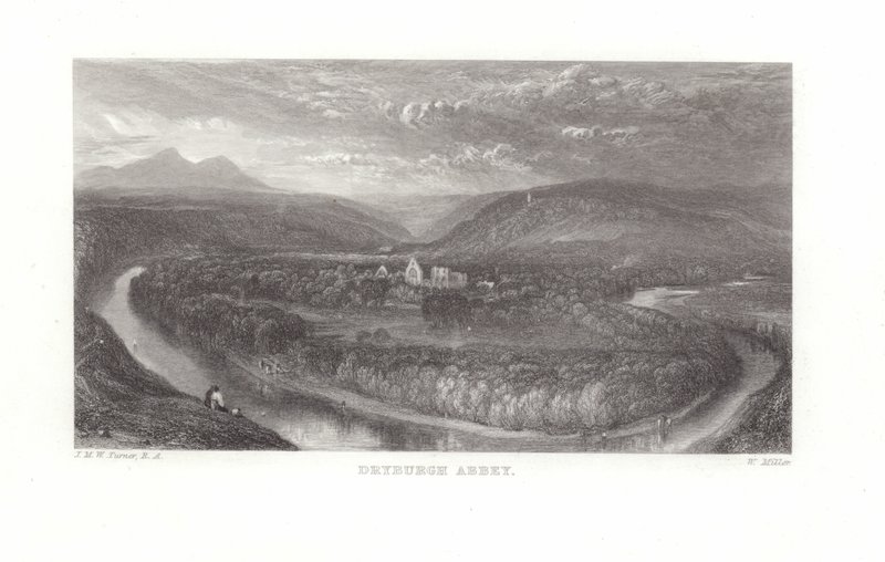 Abbazia di Dryburgh da Joseph Mallord William Turner