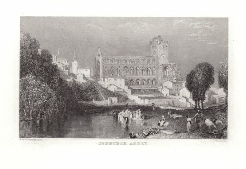 Abbazia di Jedburgh da Joseph Mallord William Turner