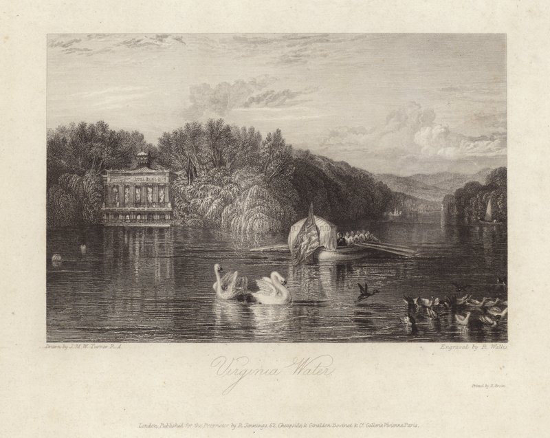 Virginia Water da Joseph Mallord William Turner