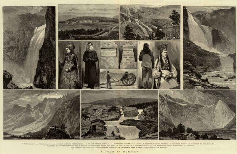 Un tour in Norvegia da Joseph Nash