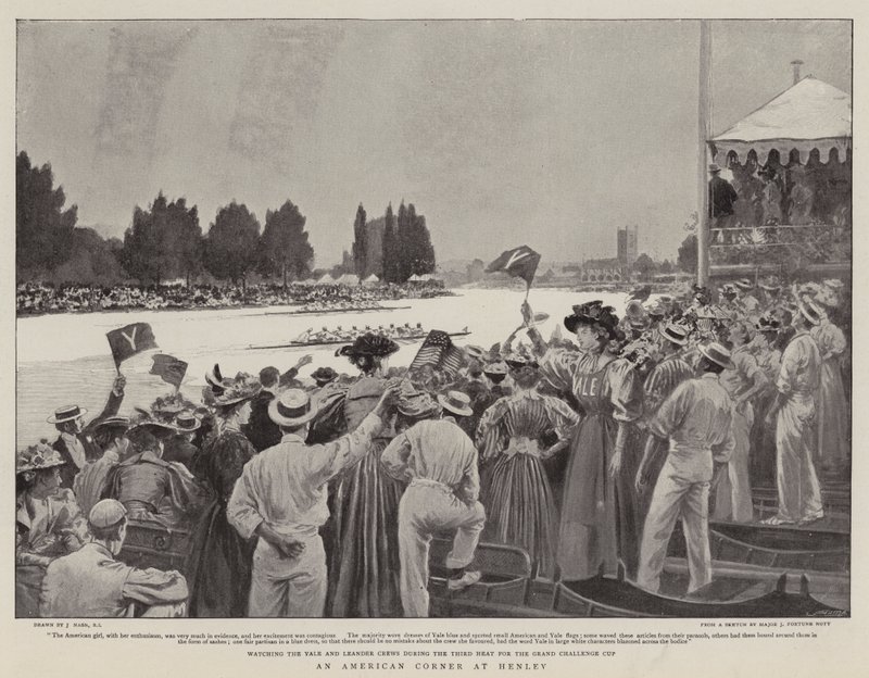 Un angolo americano a Henley da Joseph Nash