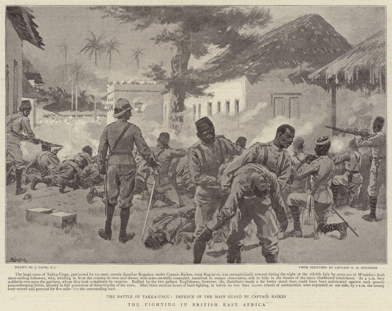 I Combattimenti in Africa Orientale Britannica da Joseph Nash