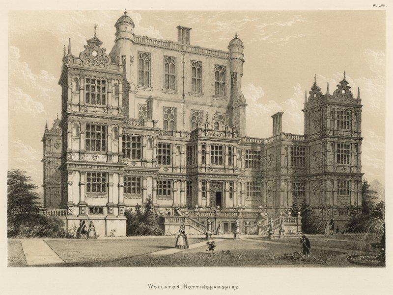 Wollaton, Nottinghamshire da Joseph Nash