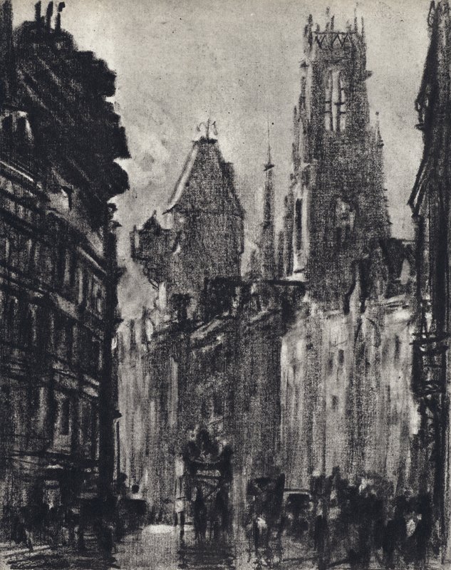 Fleet Street da Joseph Pennell