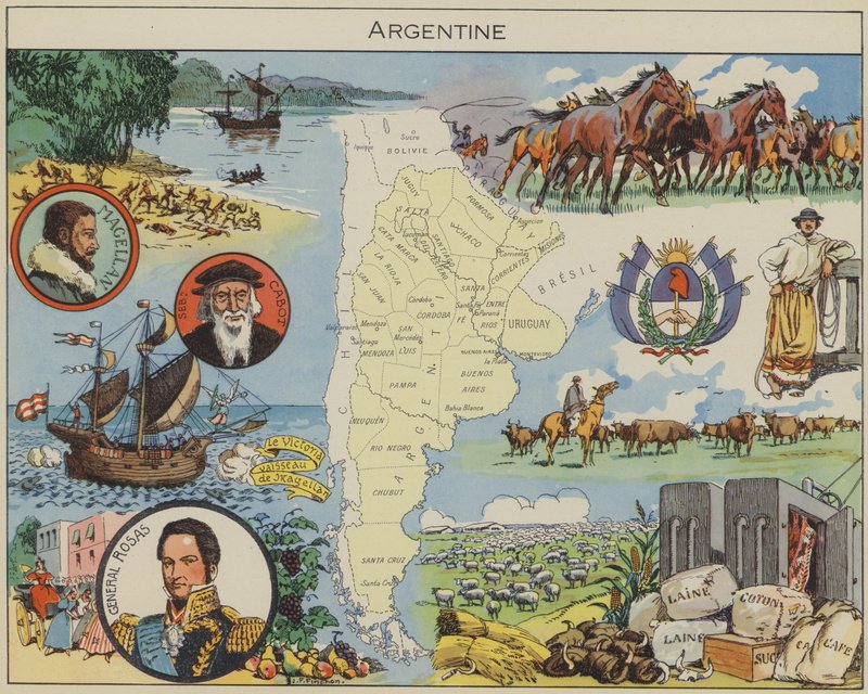 Argentina da Joseph Porphyre Pinchon