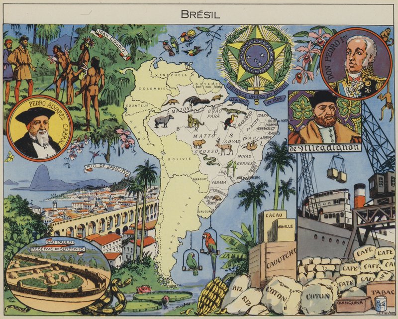 Brasile da Joseph Porphyre Pinchon