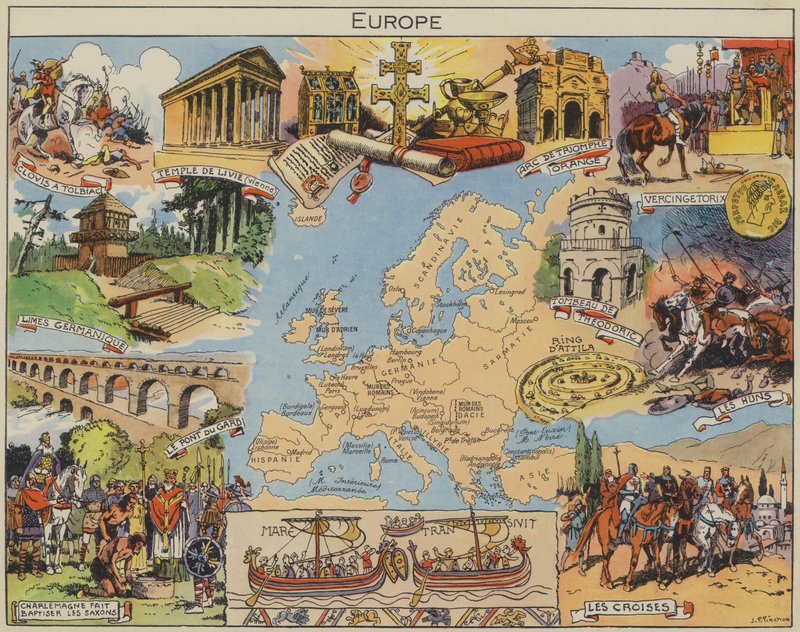 Europa da Joseph Porphyre Pinchon