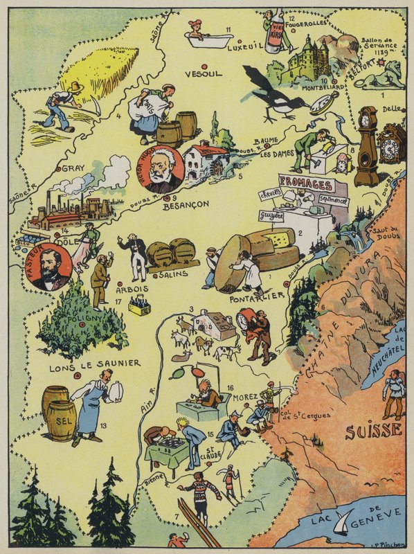 Francia-Contea da Joseph Porphyre Pinchon