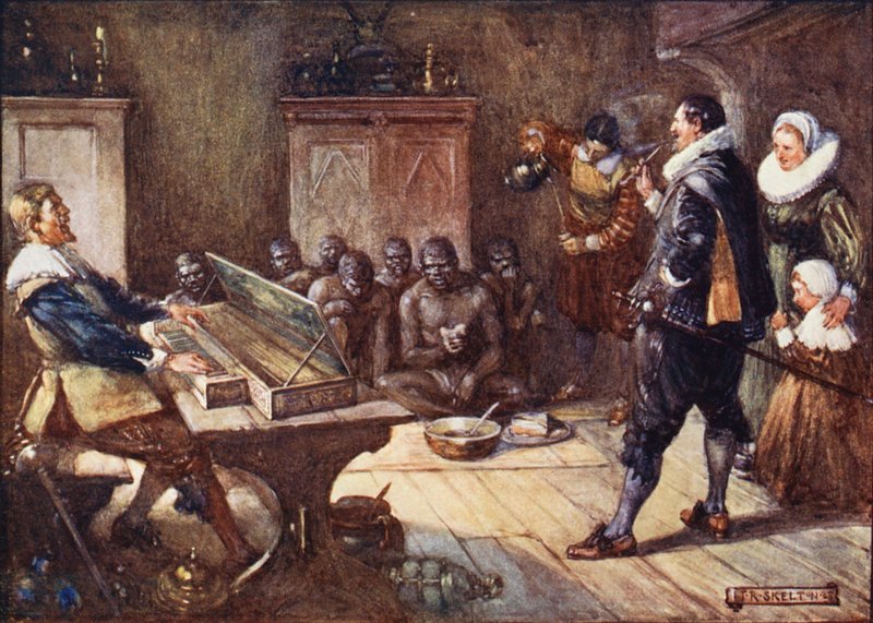 Van Riebeck intrattiene gli Ottentotti da Joseph Ratcliffe (after) Skelton