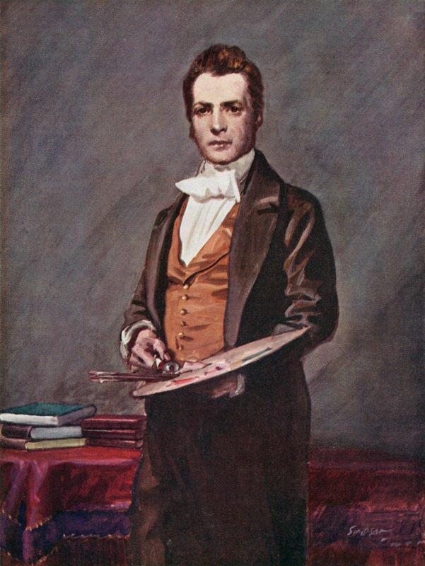 Sir David Wilkie, 1785-1841 da Joseph Simpson
