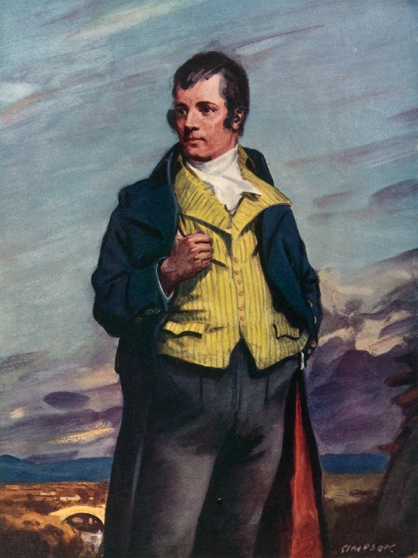 Robert Burns, 1759-1796 da Joseph after Simpson