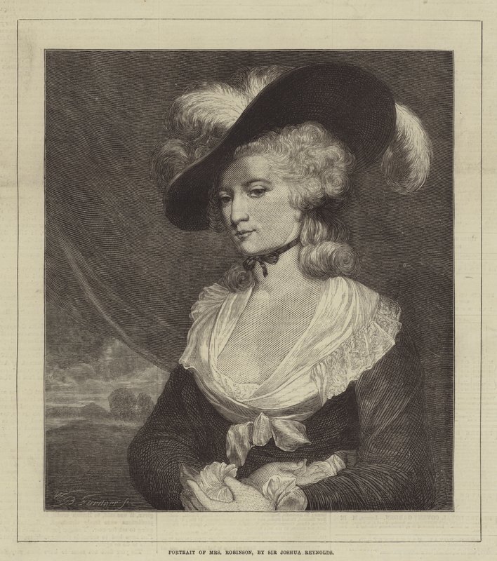 Ritratto di Mrs Robinson da Joshua Reynolds