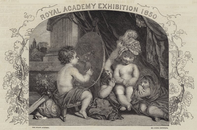 Esposizione della Royal Academy 1850 da Joshua Reynolds