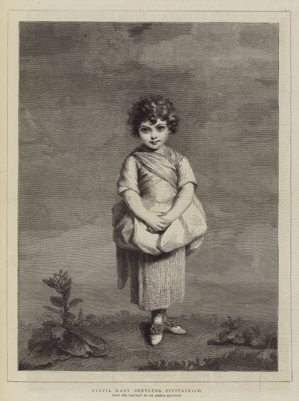 Sylvia, Lady Gertrude Fitzpatrick da Joshua Reynolds