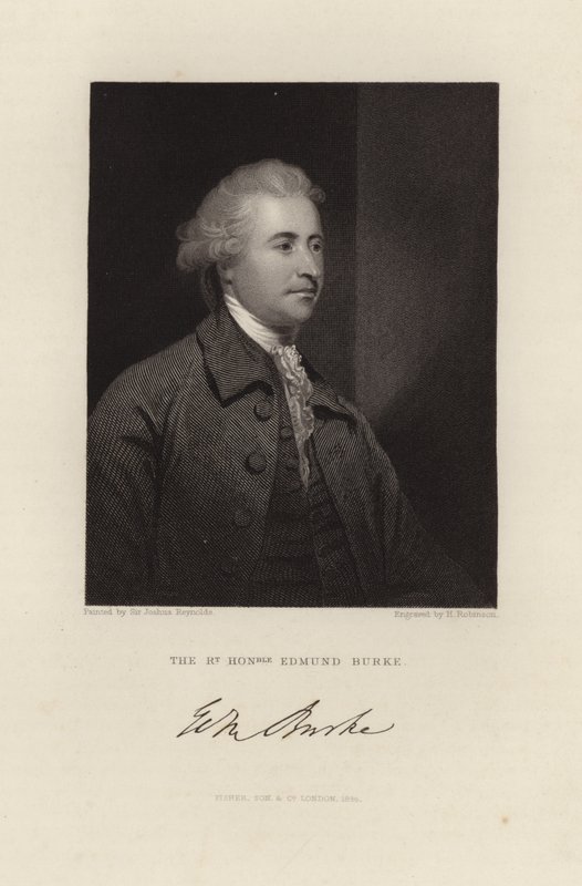 Edmund Burke da Joshua Reynolds