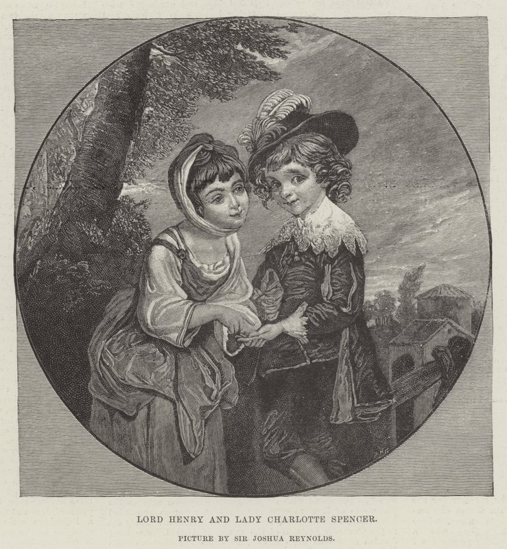 Lord Henry e Lady Charlotte Spencer da Joshua Reynolds
