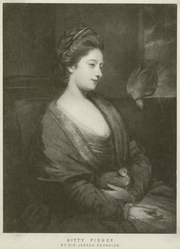 Ritratto di Kitty Fisher da Joshua Reynolds