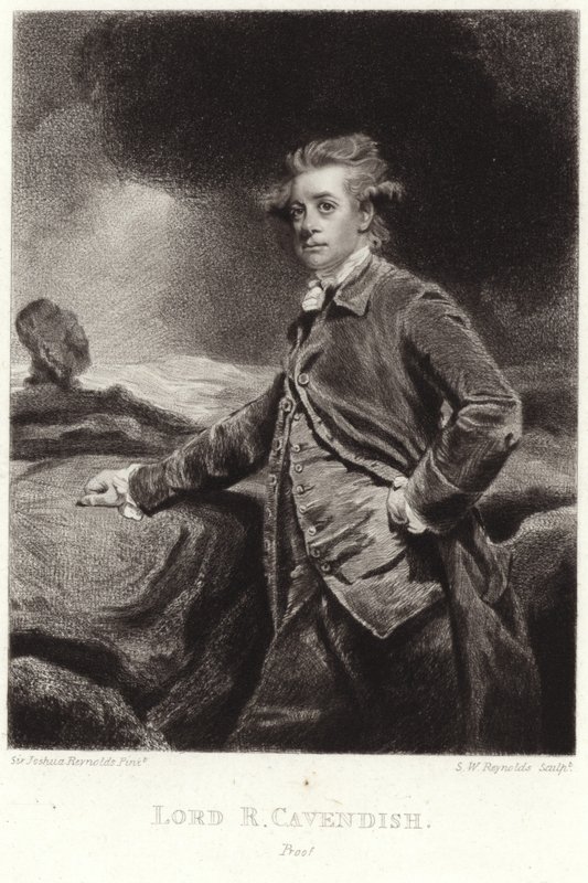 Ritratto di Lord Richard Cavendish da Joshua Reynolds