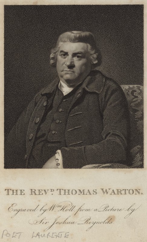 Ritratto di Thomas Warton da Joshua Reynolds