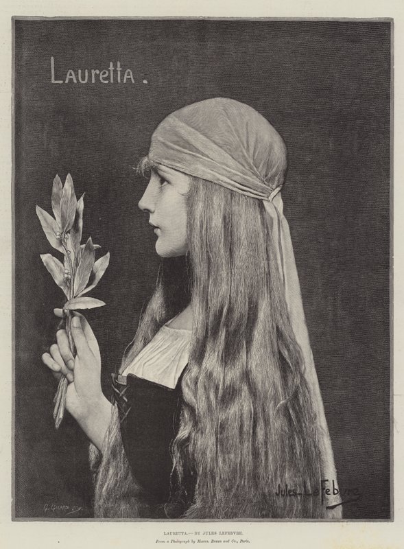 Lauretta da Jules Joseph Lefebvre