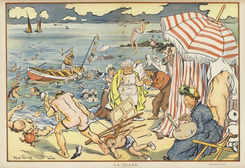 Illustrazione per Le Rire da Jules Abel Faivre