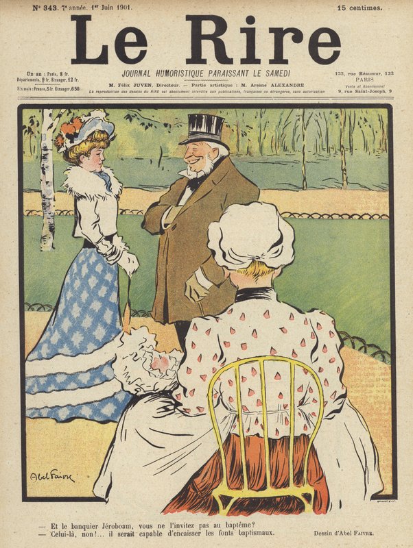Illustrazione per Le Rire da Jules Abel Faivre