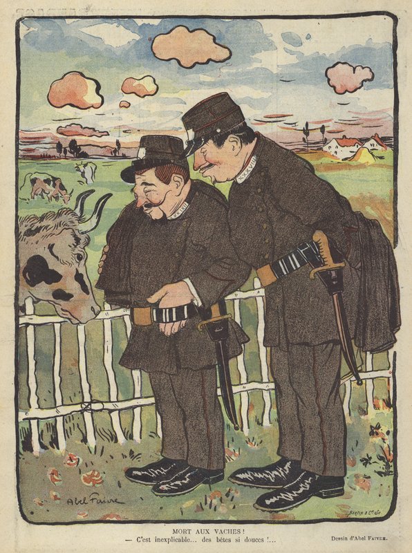 Illustrazione per Le Rire da Jules Abel Faivre