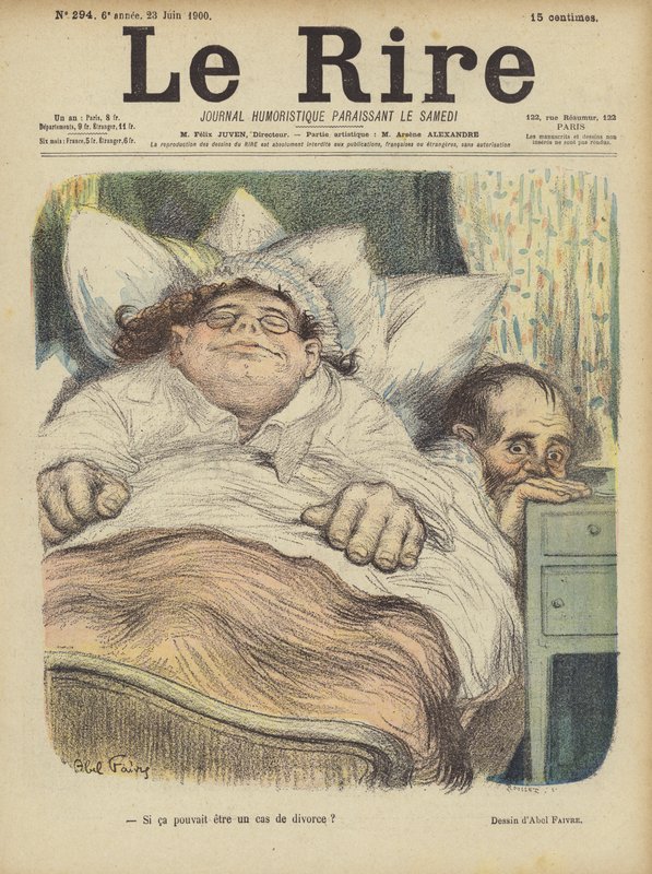 Illustrazione per Le Rire da Jules Abel Faivre