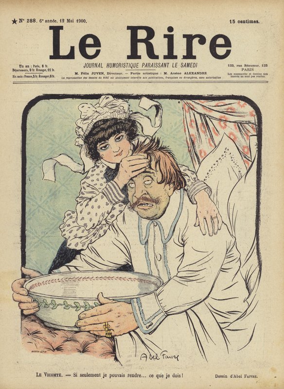 Illustrazione per Le Rire da Jules Abel Faivre