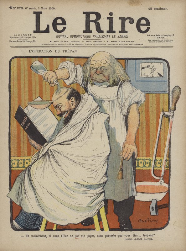 Illustrazione per Le Rire da Jules Abel Faivre