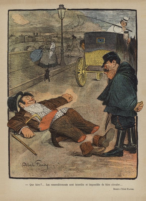 Illustrazione per Le Rire da Jules Abel Faivre