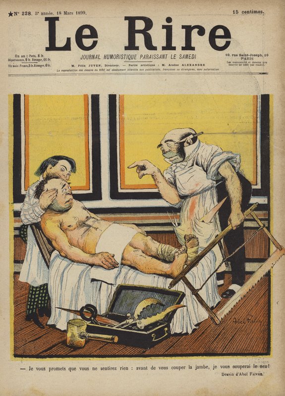 Illustrazione per Le Rire da Jules Abel Faivre
