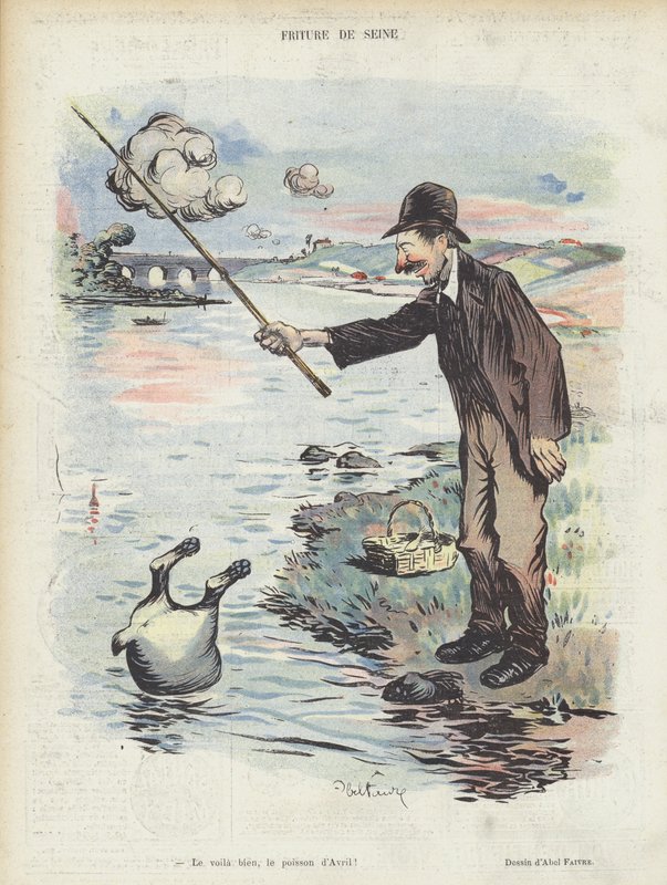 Illustrazione per Le Rire da Jules Abel Faivre
