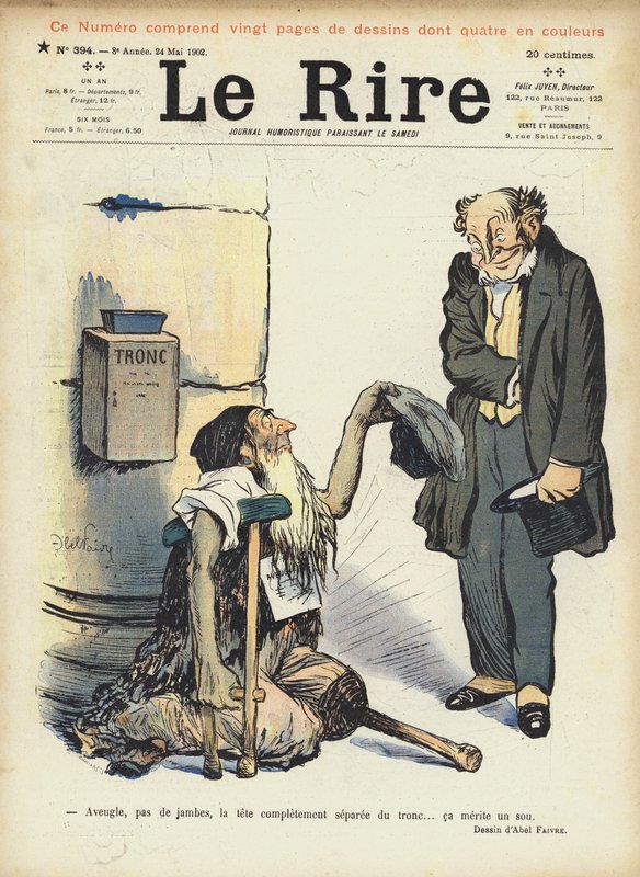 Illustrazione per Le Rire da Jules Abel Faivre