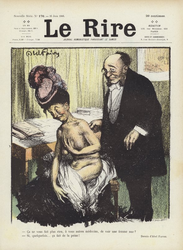Illustrazione per Le Rire da Jules Abel Faivre